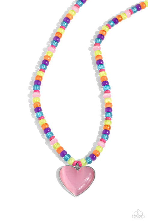 Paparazzi  Desertscape Delight - Pink  Necklace