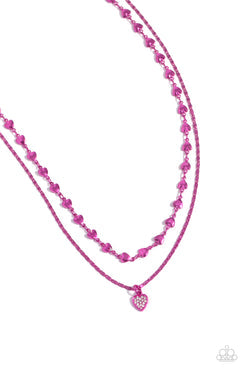 Paparazzi  Cupid Combo - Pink  Necklace