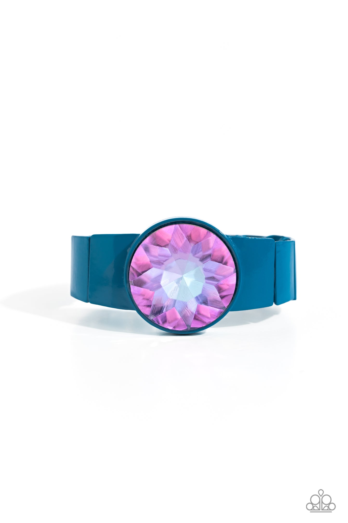 Paparazzi  Exaggerated Ego - Blue  Bracelet