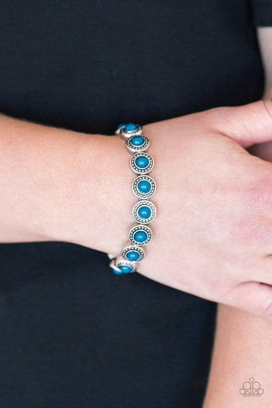 Globetrotter Goals - blue - Paparazzi bracelet