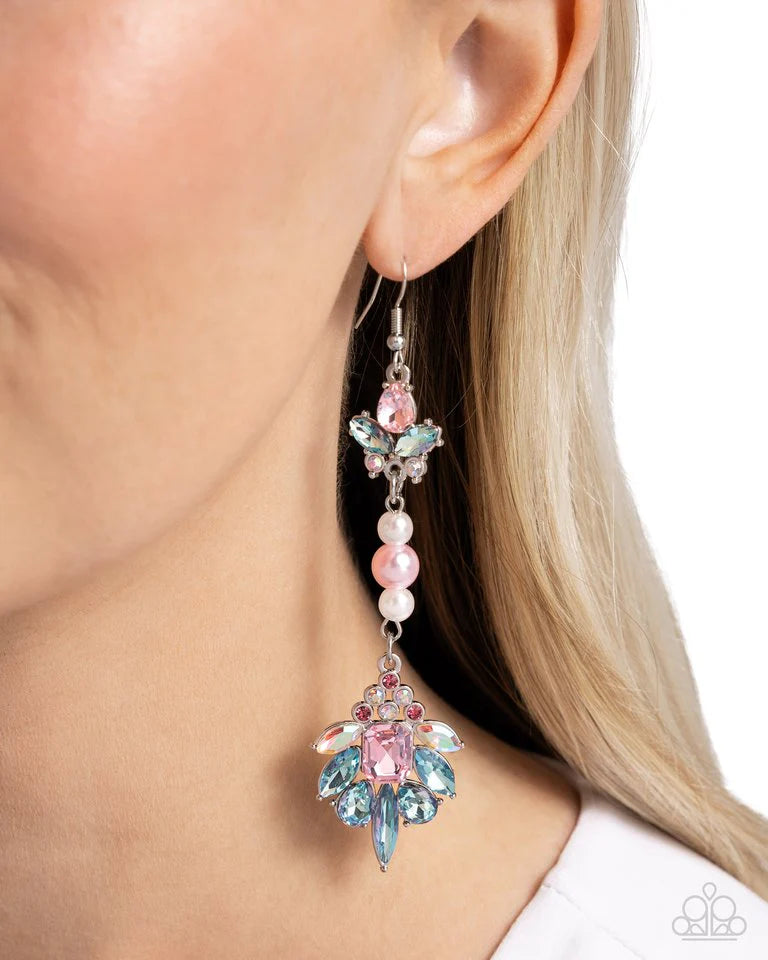 Paparazzi Earring ~ Considerable Captivation - Multi