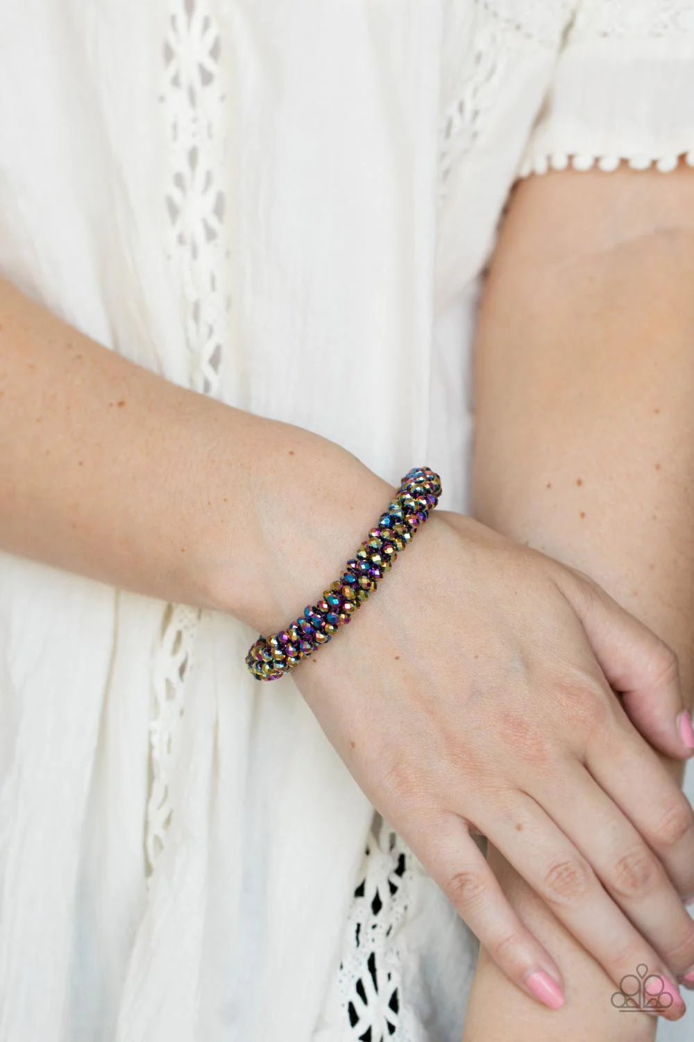 Paparazzi Bracelet ~ Wake Up and Sparkle - Multi