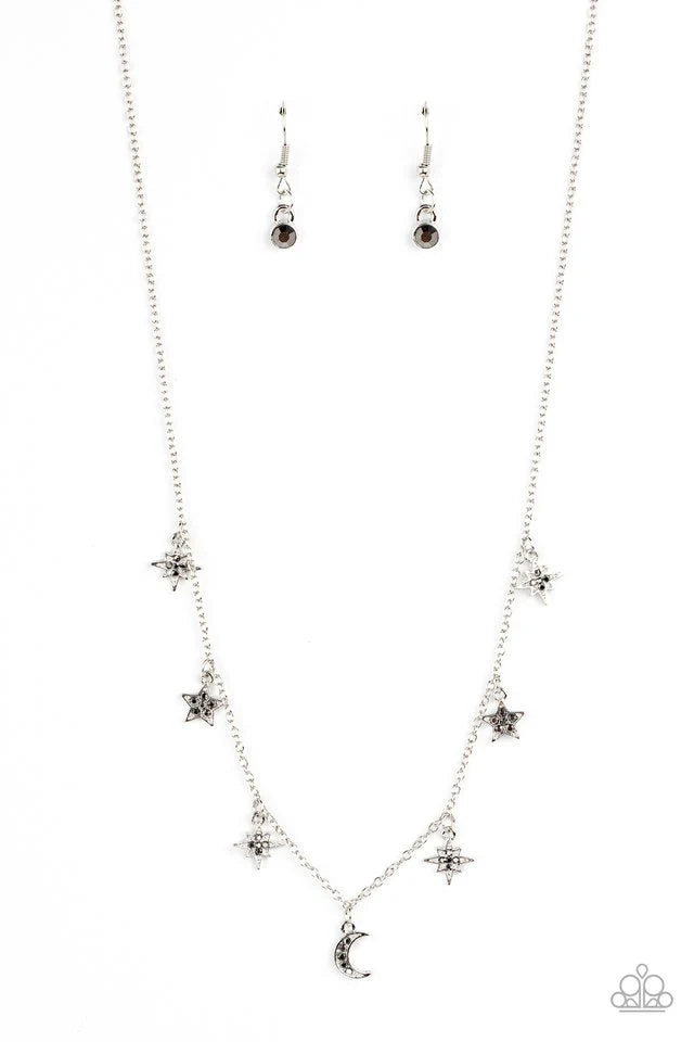 Paparazzi Necklace ~ Cosmic Runway - Silver