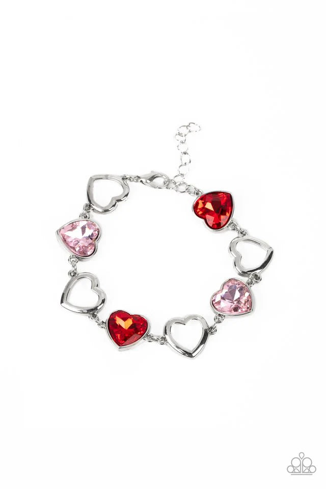 Paparazzi Bracelet ~ Sentimental Sweethearts - Multi