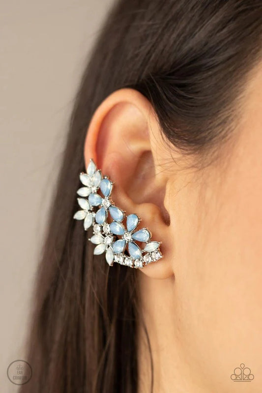 Paparazzi Earring ~ Garden Party Powerhouse - Blue