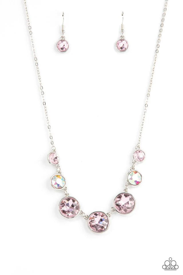 Paparazzi Necklace ~ Pampered Powerhouse - Pink