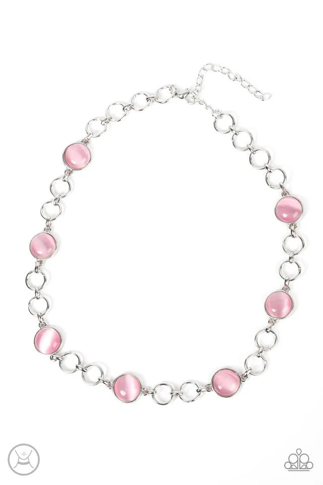 Paparazzi Necklace ~ Dreamy Distractions - Pink