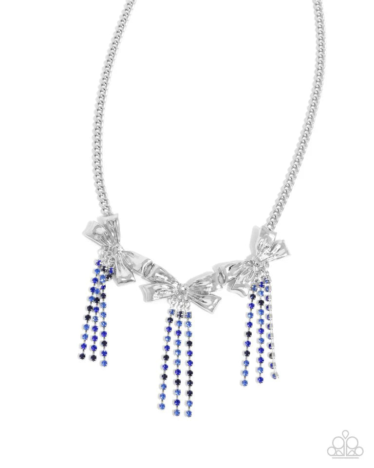 Paparazzi Necklace ~ Victorian Influence - Blue