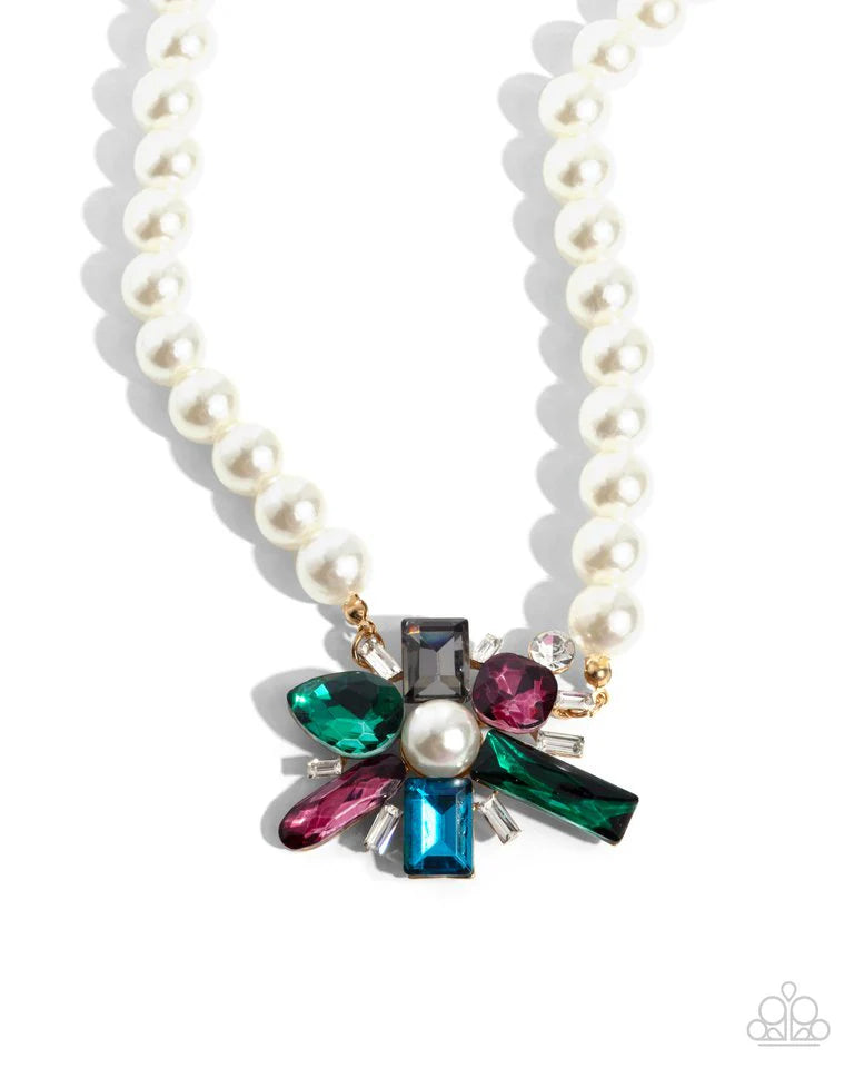 Paparazzi Necklace ~ Prismatic Potential - Green