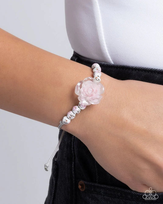 Paparazzi Bracelet ~ Ceramic Chic - Pink