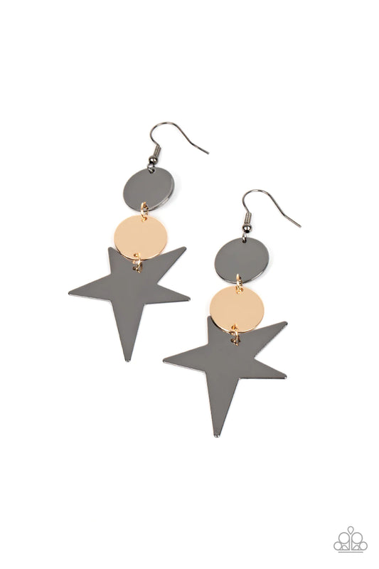 PAPARAZZI "STAR BIZARRE" MULTI EARRINGS