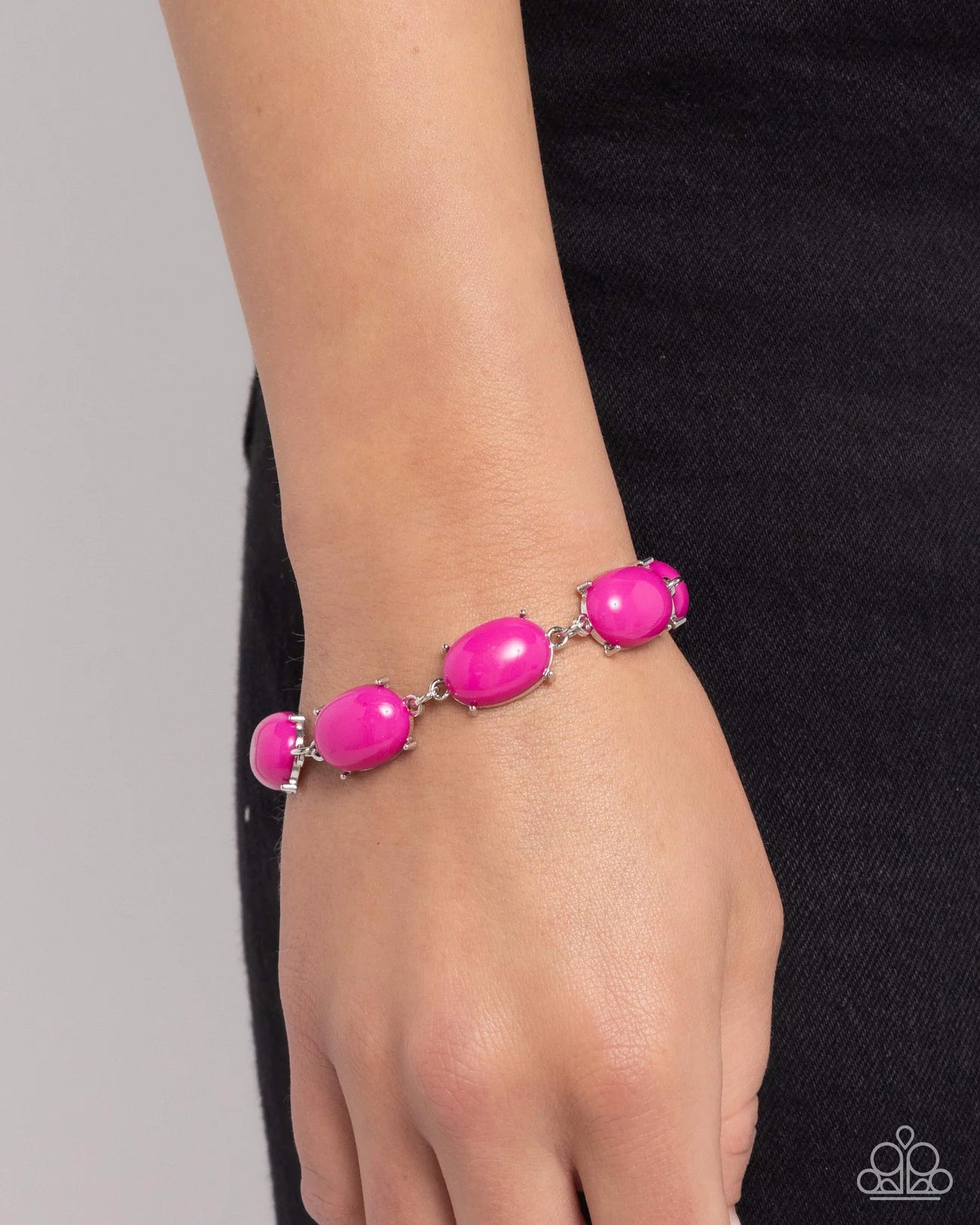 Paparazzi Bracelet ~ Confidently Colorful - Pink