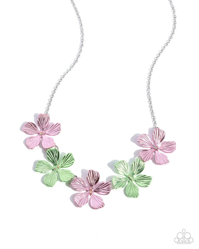 Paparazzi Necklace ~ Featured Finesse - Pink