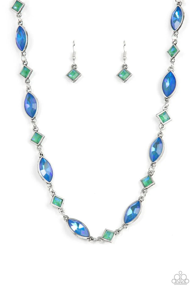 Paparazzi Necklace ~ Prismatic Reinforcements - Multi