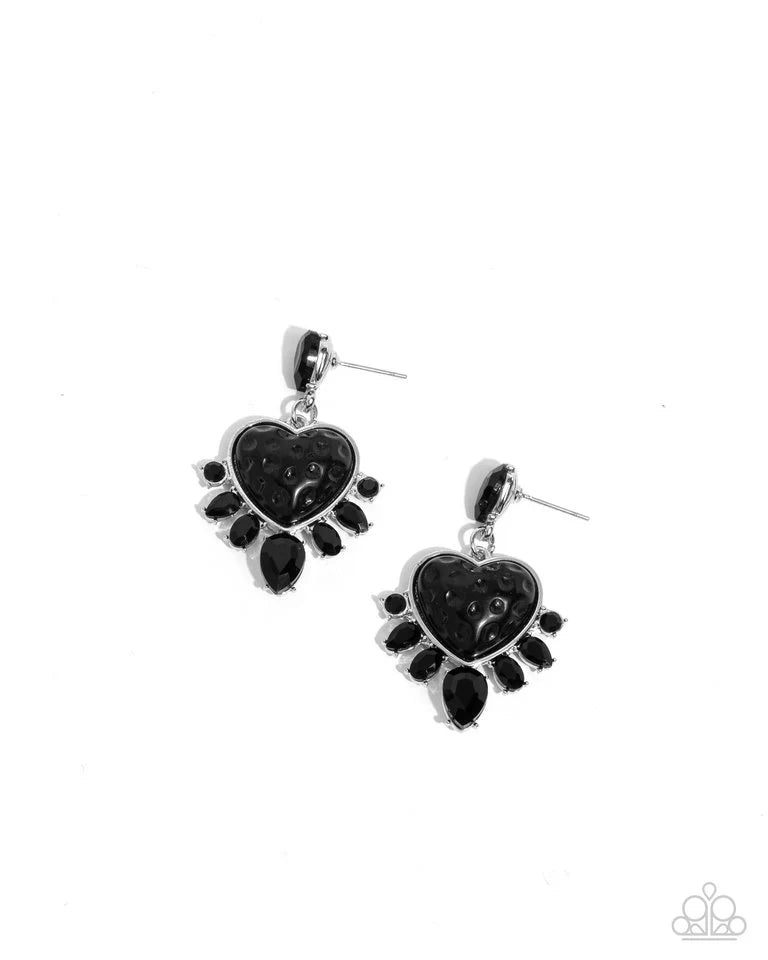 Paparazzi Earring ~ Resort Radiance - Black