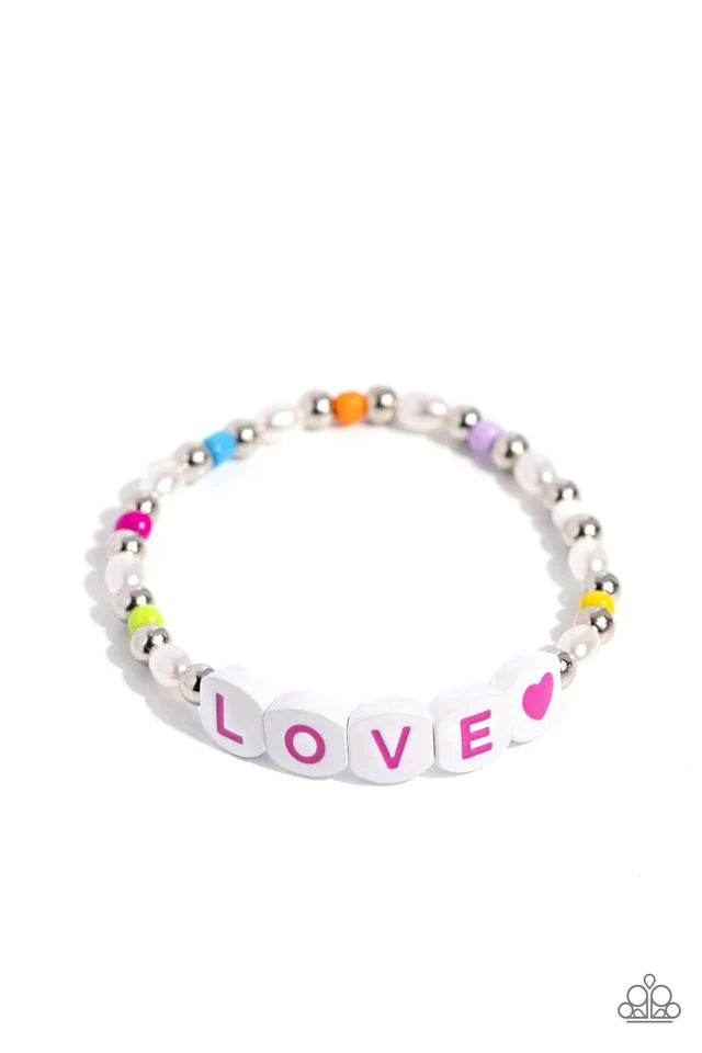 Paparazzi Bracelet ~ Love Language - Multi