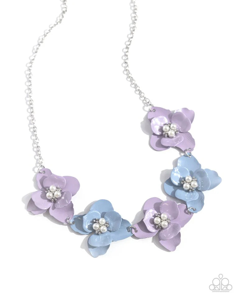 Paparazzi Necklace ~ Pastel Pizzazz - Purple