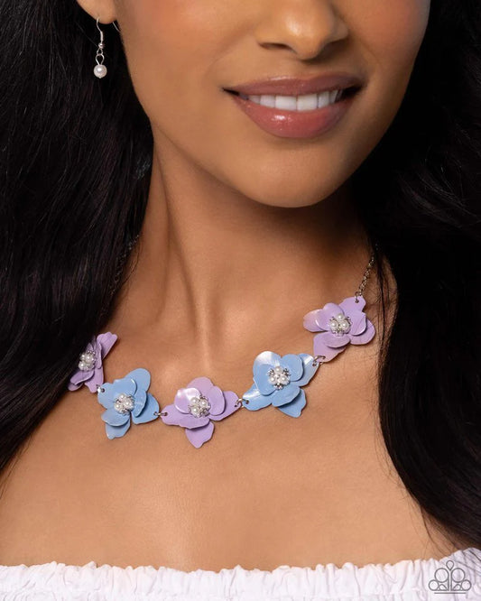 Paparazzi Necklace ~ Pastel Pizzazz - Purple