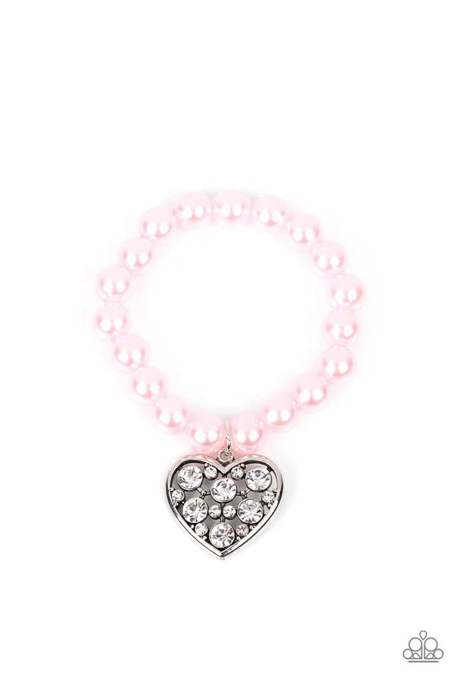 Paparazzi Bracelet ~ Cutely Crushing - Pink