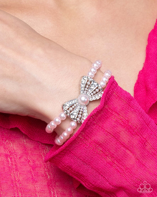 Paparrazi Bracelet: "Admirable Aria - Pink”