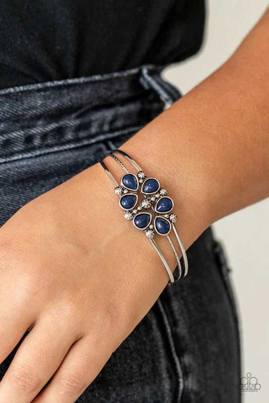 Paparazzi Bracelet ~ Taj Mahal Meadow - Blue