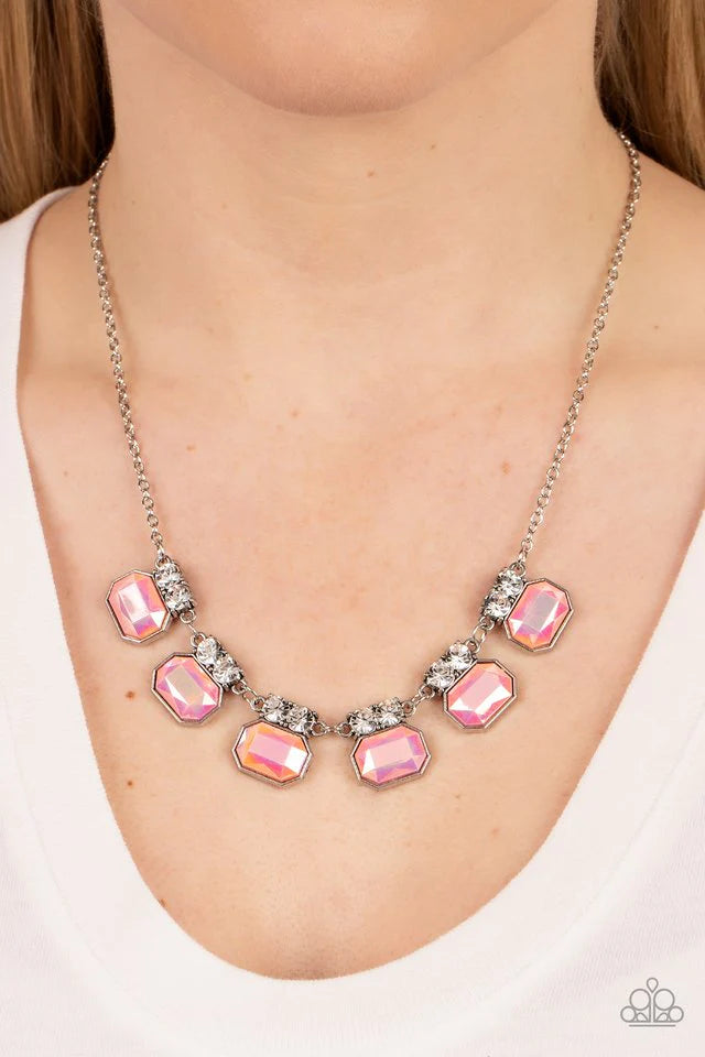 Paparazzi Necklace ~ Interstellar Inspiration - Pink