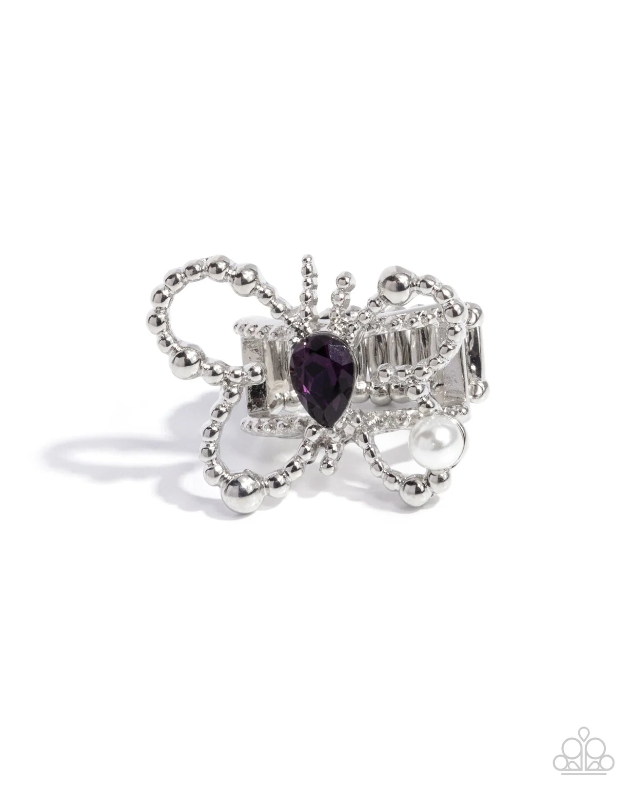 PAPARAZZI "AERIAL ARTIFACT" PURPLE RING