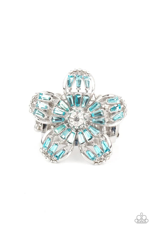 Paparazzi Ring ~ Botanical Ballroom - Blue