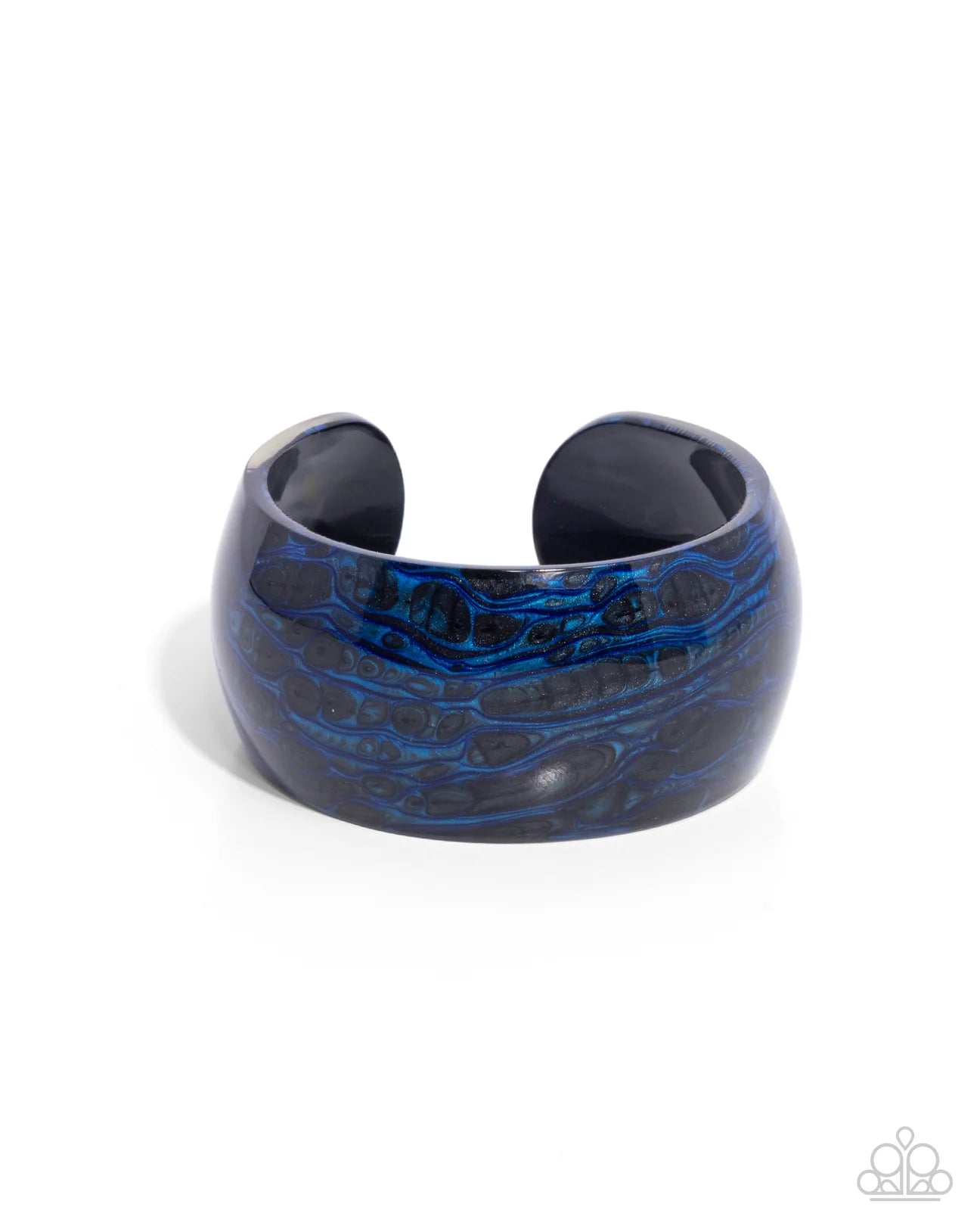 PAPARAZZI "RADICAL RENDEZVOUS" BLUE BRACELET