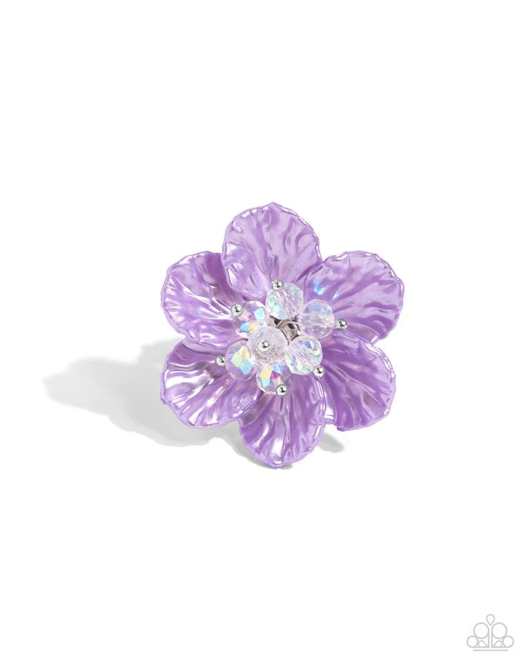 Paparazzi Ring ~ Petal Pact - Purple