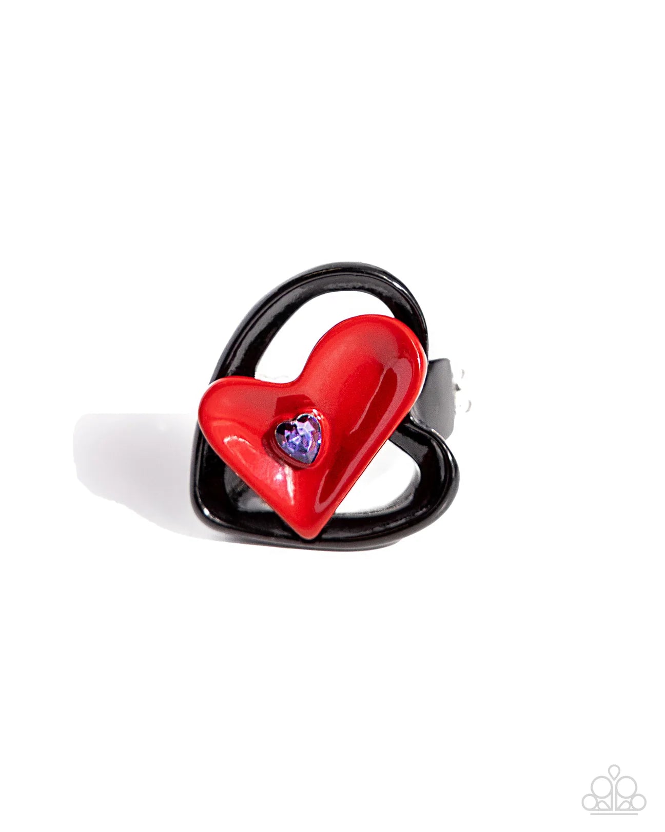 Cupid Celebration - Red Ring - Paparazzi Accessories