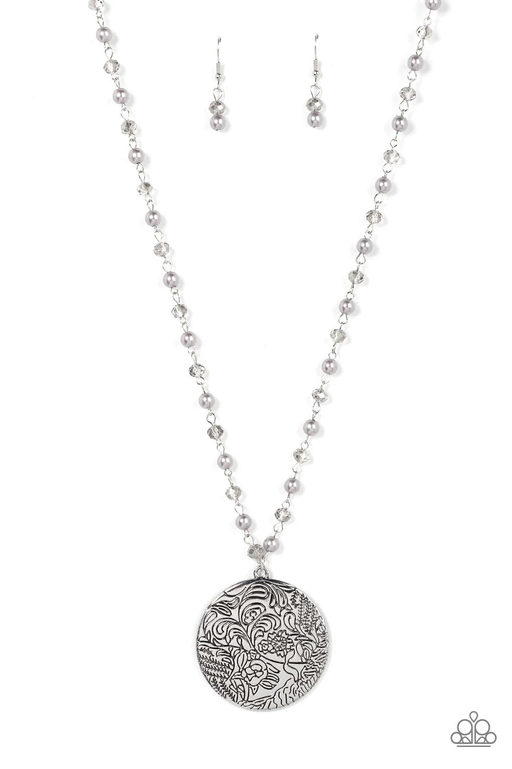 Paparazzi Secret Cottage - Silver Necklace