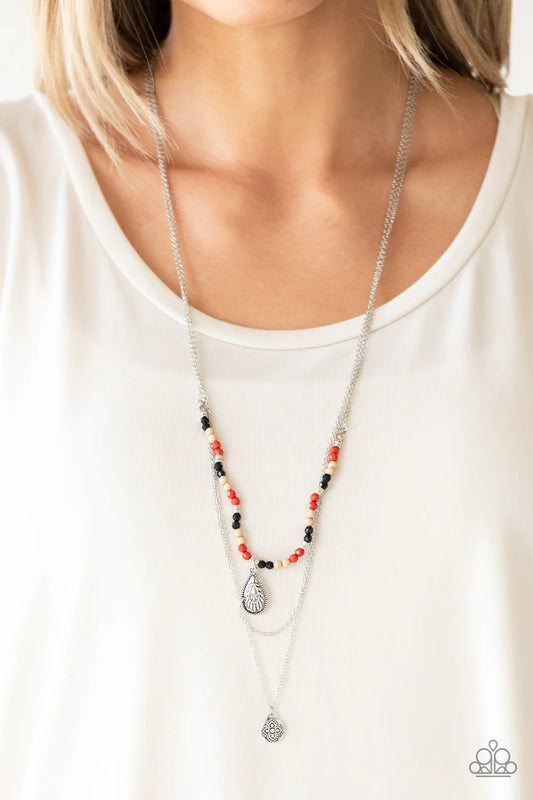 Paparazzi Mild Wild - Multi Necklace