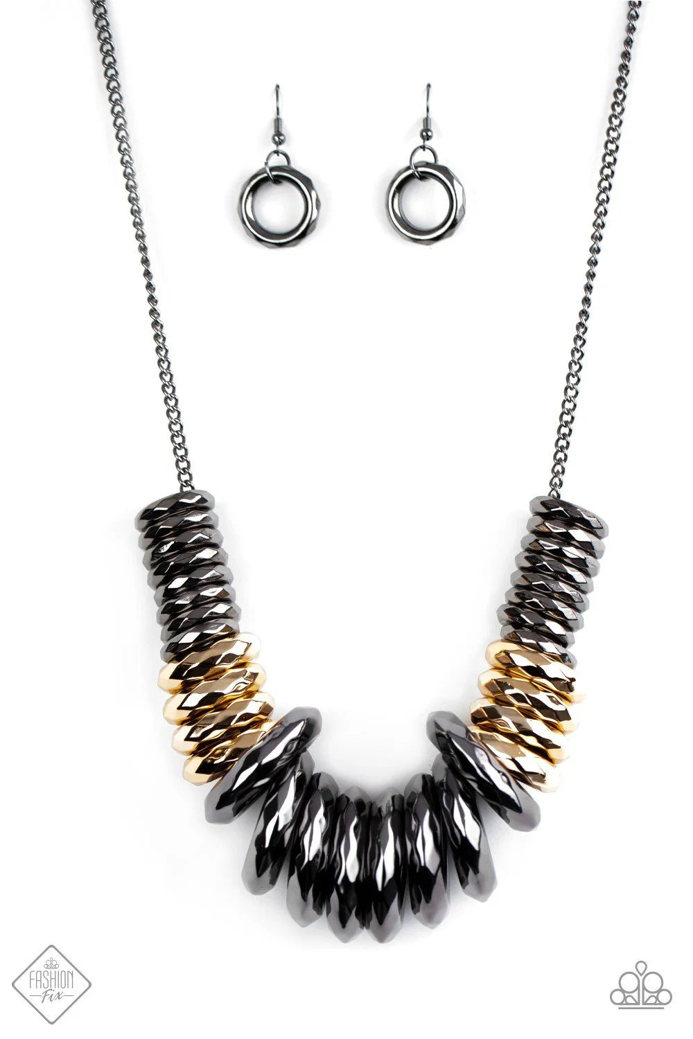 Paparazzi Necklace ~ Haute Hardware - Multi