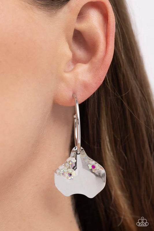 Paparazzi Earring ~ Majestic Mermaid - Pink