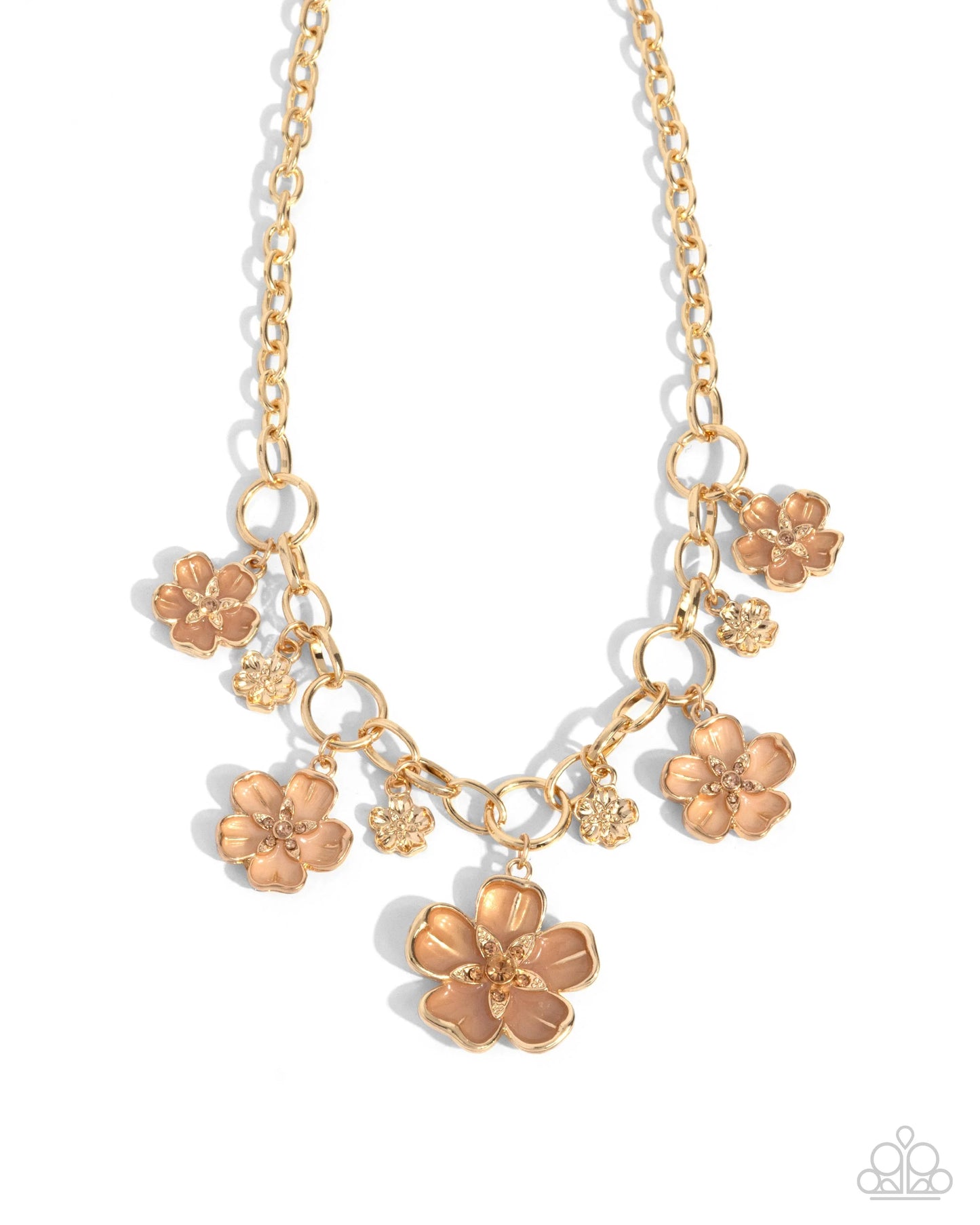 Paparazzi Secretive Sprig - Brown Necklace