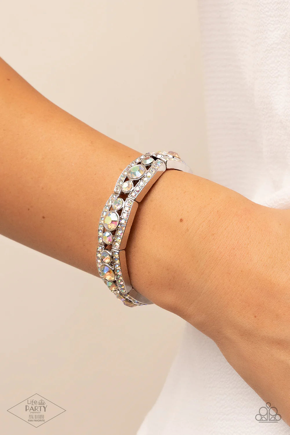 Paparazzi Easy On The ICE - Multi Bracelet