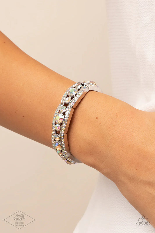 Paparazzi Easy On The ICE - Multi Bracelet