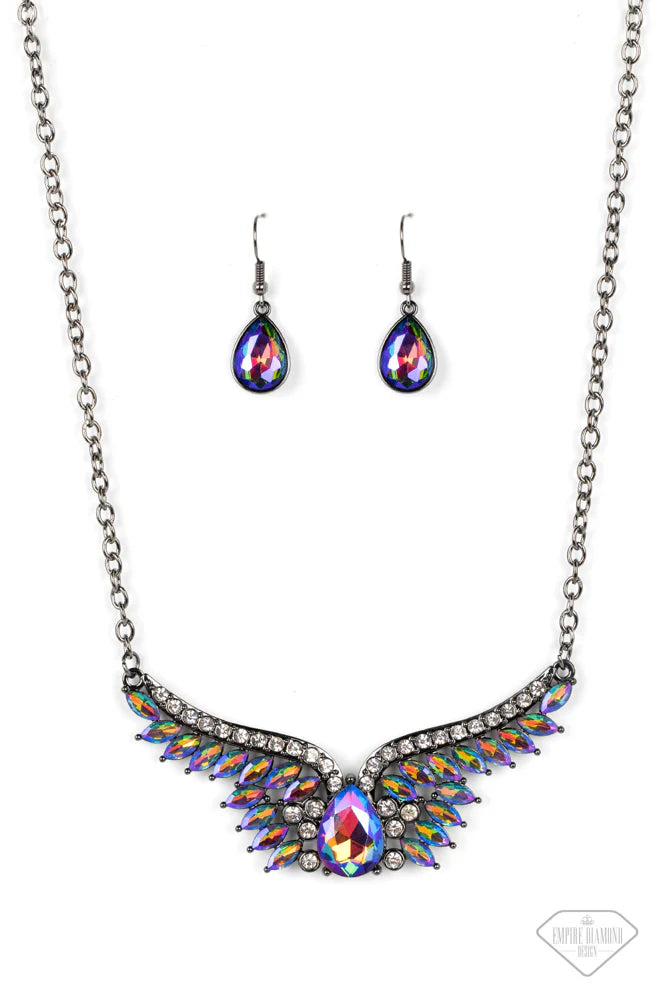 Paparazzi Smoldering Shimmer - Multi Necklace