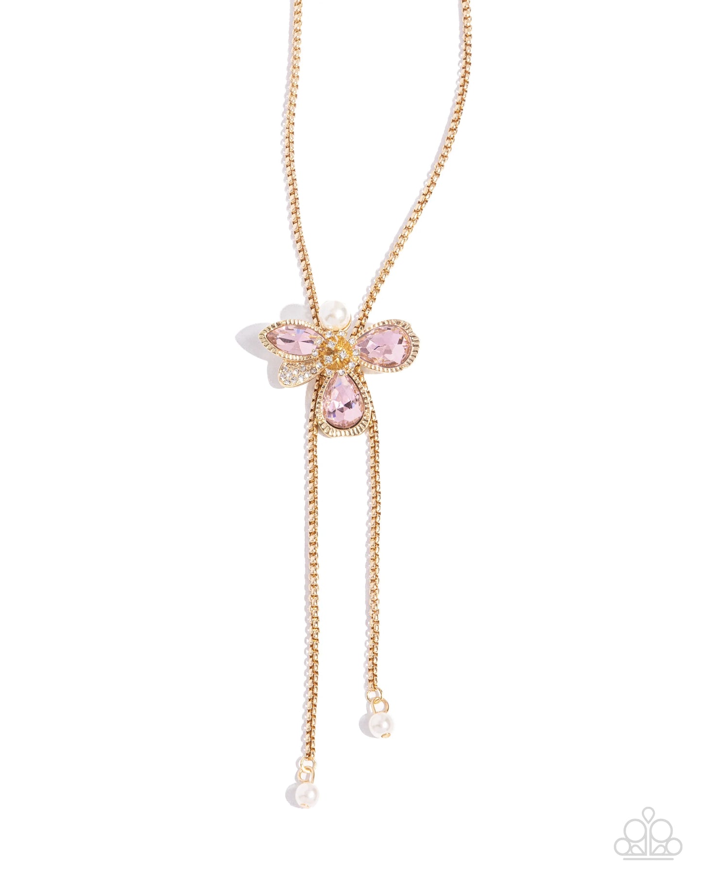 Paparazzi FLORAL Values - Pink Necklace