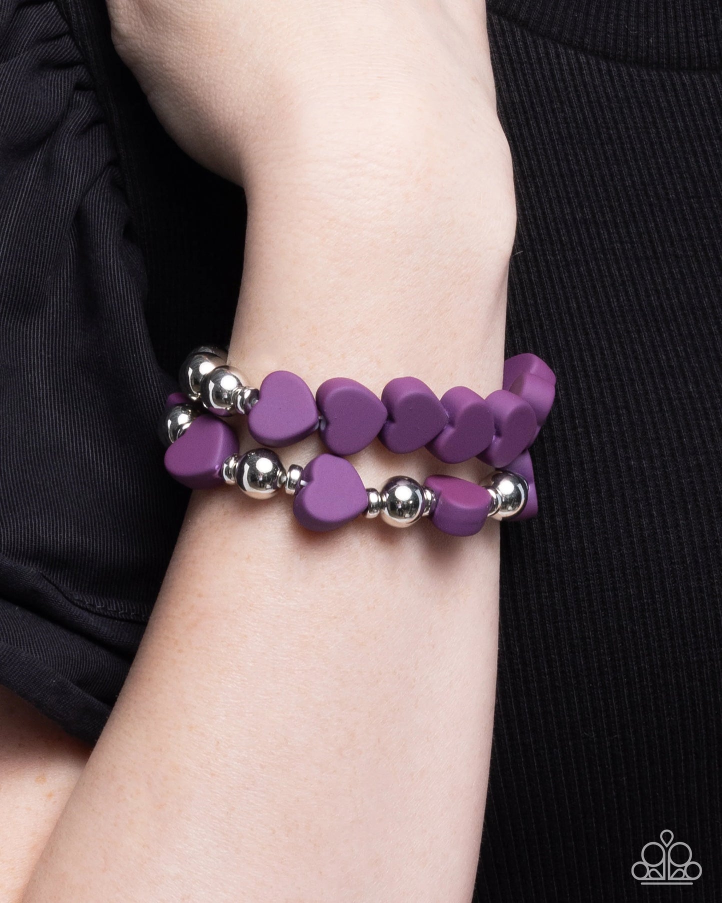 Necklace: "Malibu Motivation - Purple" 
Bracelet: "Malibu Moxie - Purple