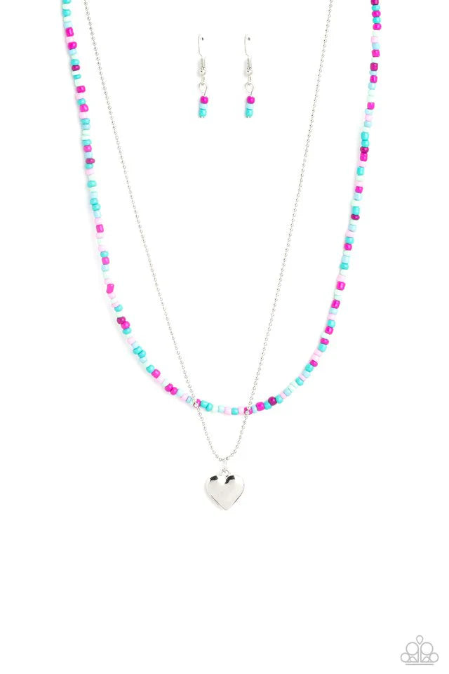 Paparazzi Necklace ~ Candy Store - Blue