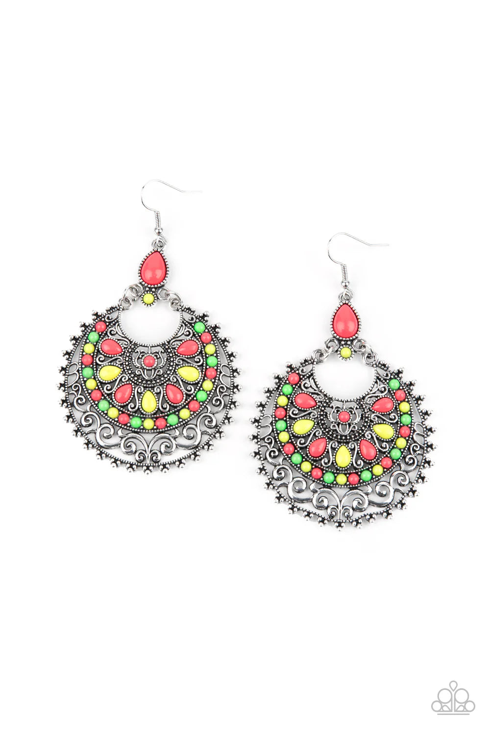 Paparazzi Laguna Leisure - Multi Earrings