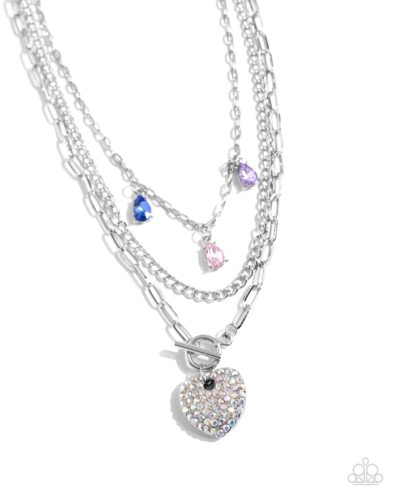 HEART History - Multi Necklace - Paparazzi Accessories