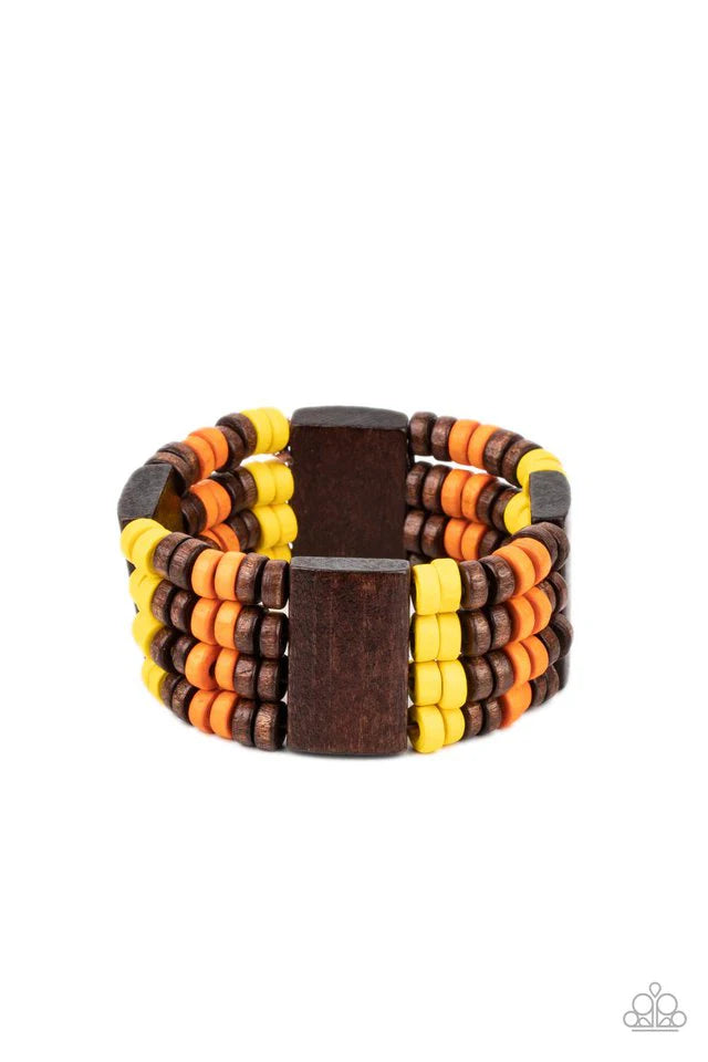 Paparazzi Bracelet ~ Aruba Attire - Multi