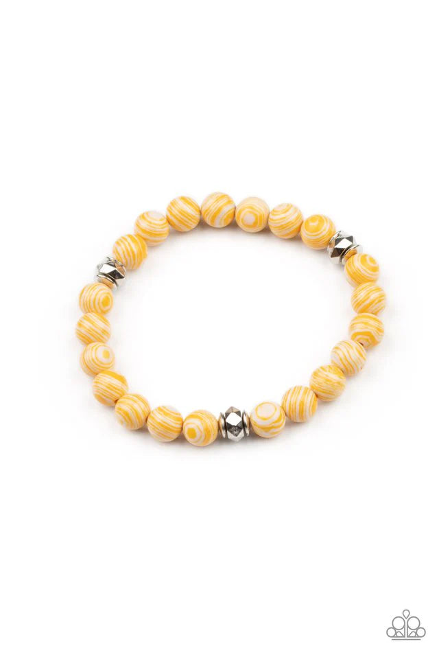 Paparazzi Bracelet ~ Awakened - Yellow