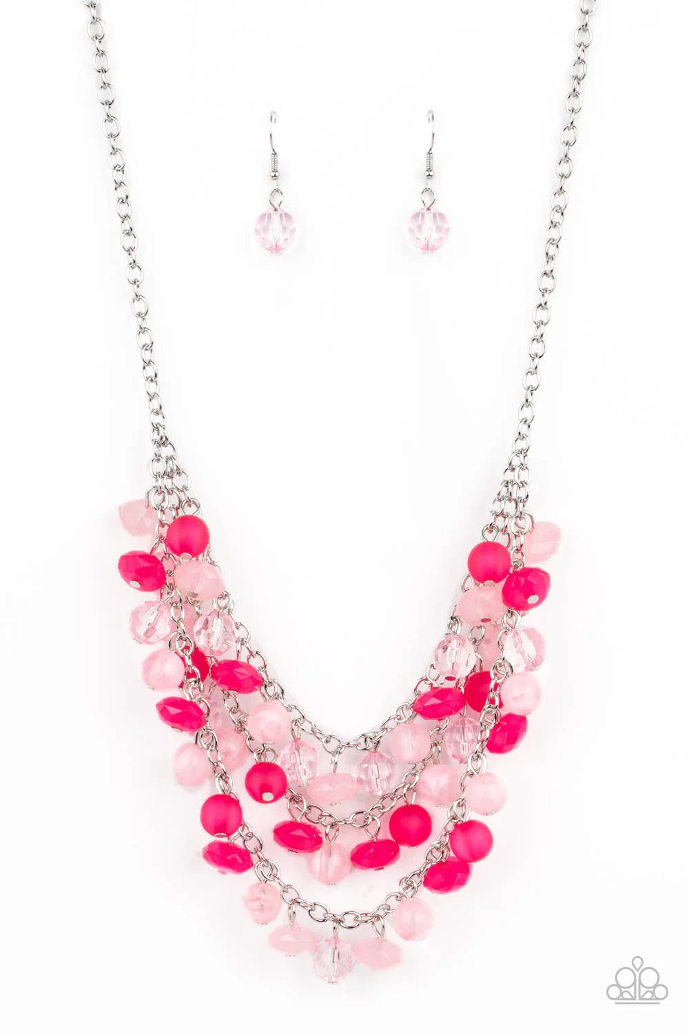 Paparazzi Fairytale Timelessness - Pink Necklace