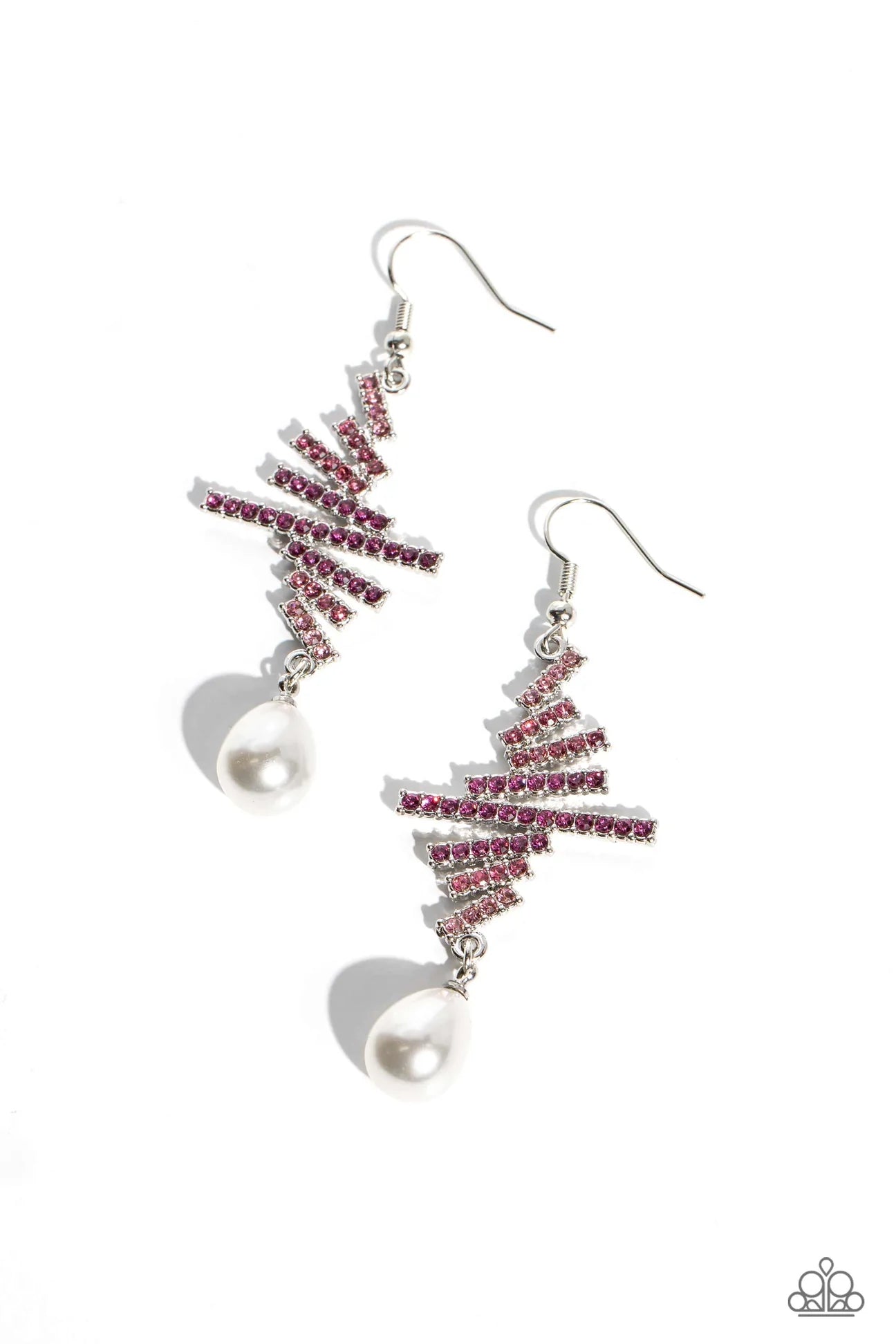 PAPARAZZI "TIMELESS TAPESTRY" PINK EARRINGS