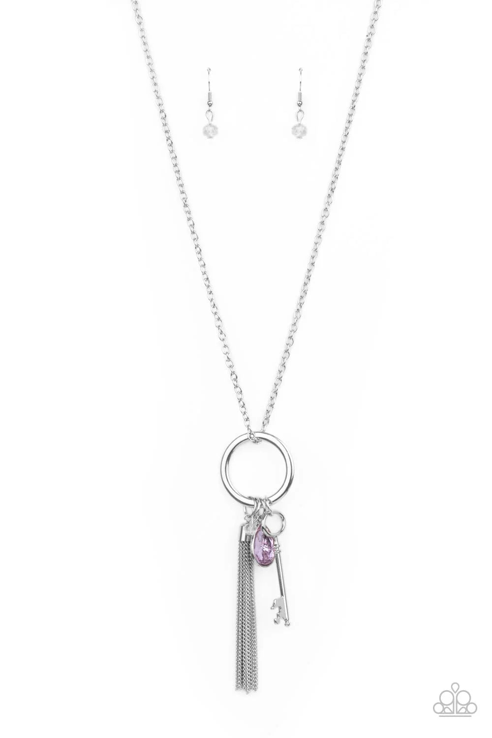 Paparazzi Unlock Your Sparkle - Purple Necklace