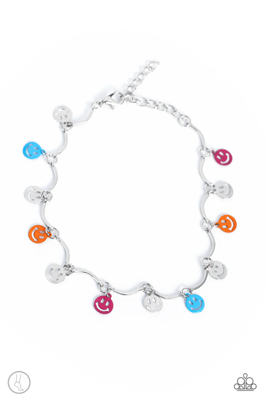 Smiley Sensation - multi - Paparazzi anklet